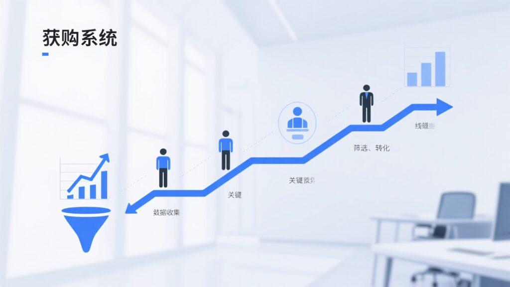 获客系统怎么运行？从线索到客户的完整步骤拆解