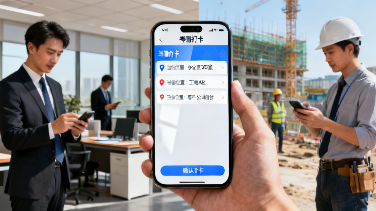 业务外出考勤打卡软件的类型有哪些？按场景和功能分类