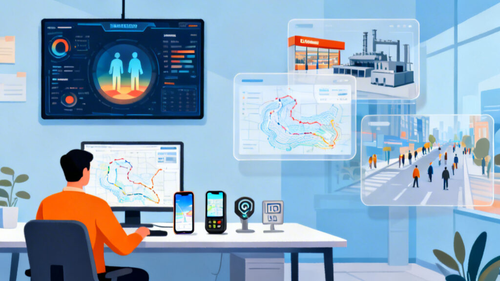 人员轨迹软件有哪些类型？盘点不同场景下的应用分类