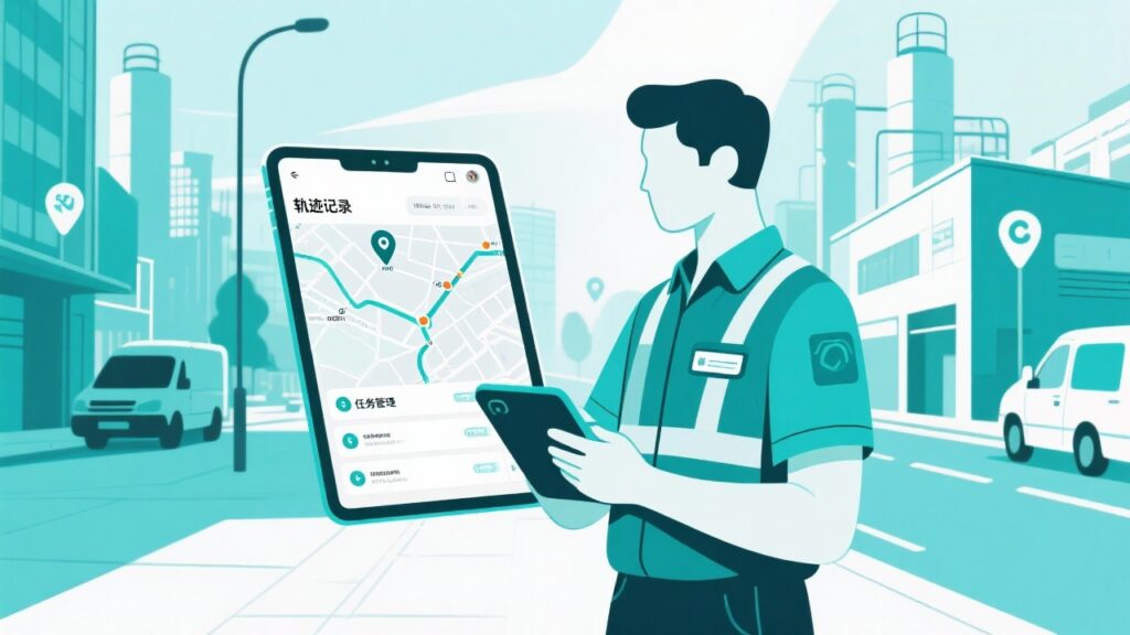 什么是外勤员工工作轨迹软件？核心功能与技术原理详解