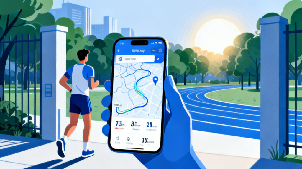 如何选择免费记录运动轨迹的软件？关键功能与使用技巧