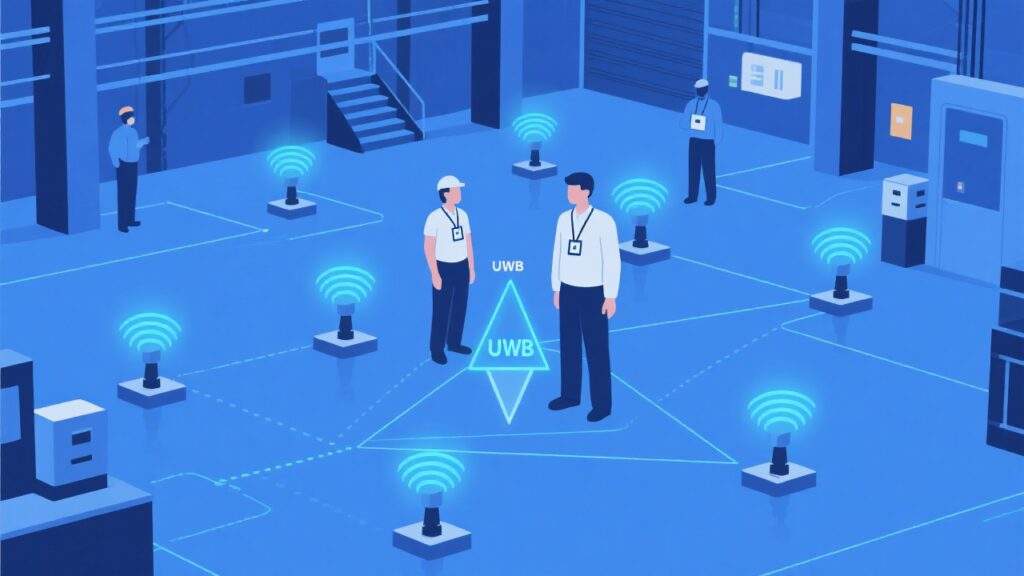 什么是基于UWB的人员定位系统？用最简单的话解释技术原理