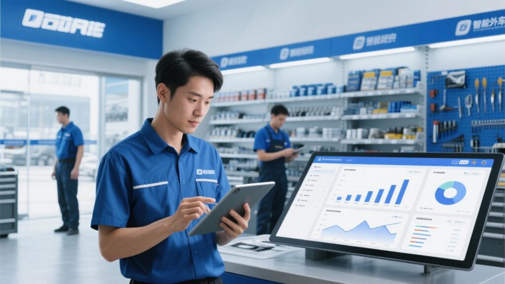 汽后市场管理利器：外勤软件实现巡店督导、物料管理与服务标准化
