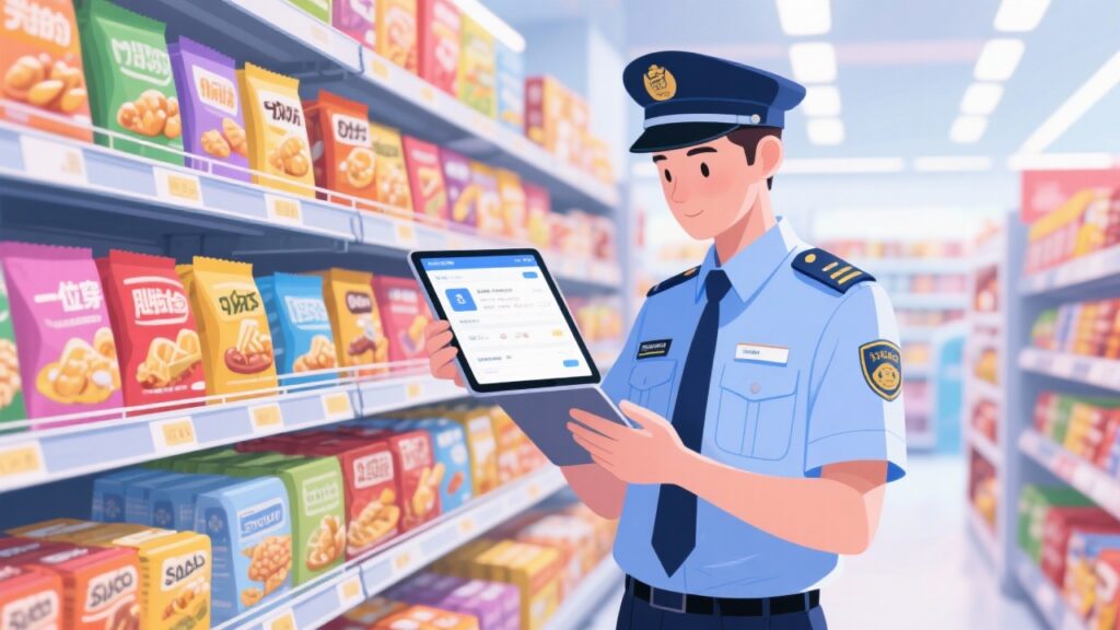 零食店开爆了怎么管？量贩行业外勤软件：千店一面的标准化巡检