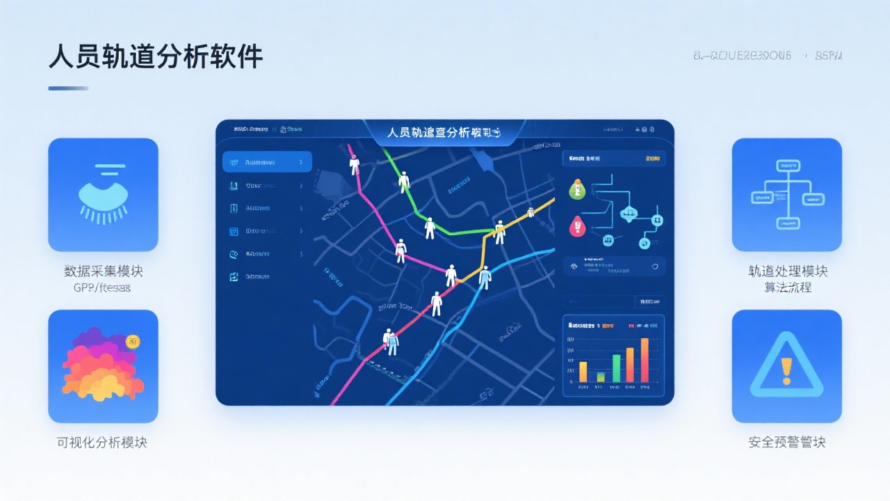 人员轨迹分析软件的组成有哪些？一文讲清核心功能模块