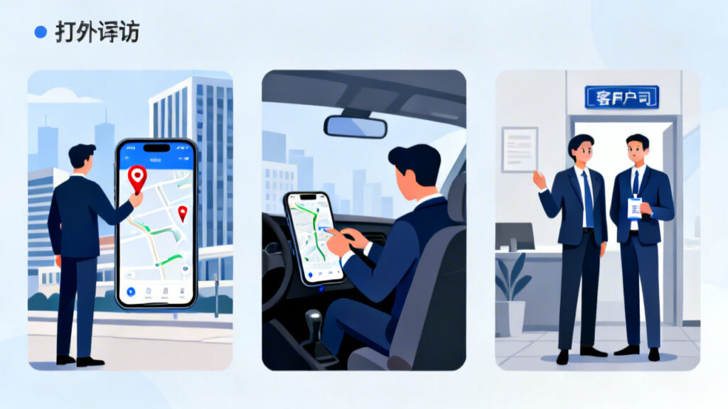 业务人员外出打卡有哪些类型？盘点常见模式与适用场景