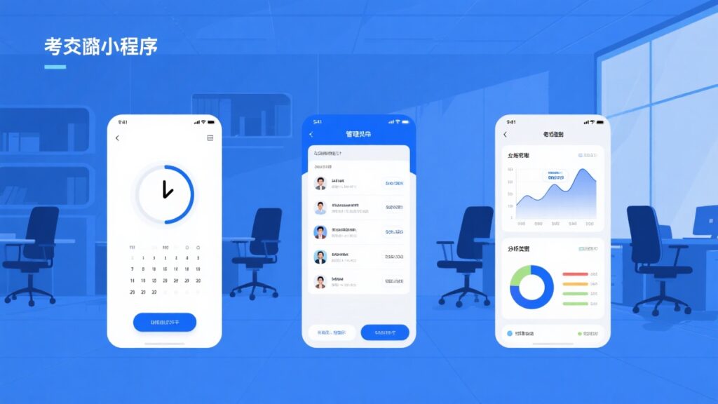 考勤小程序的分类盘点：功能型、管理型、分析型各有什么特点