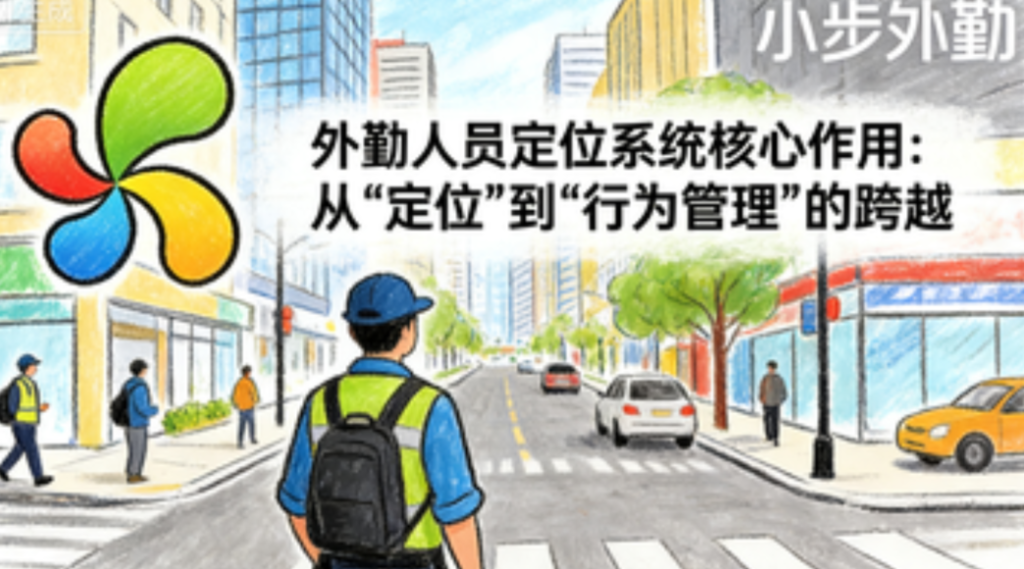 外勤人员定位系统核心作用：从“定位”到“行为管理”的跨越
