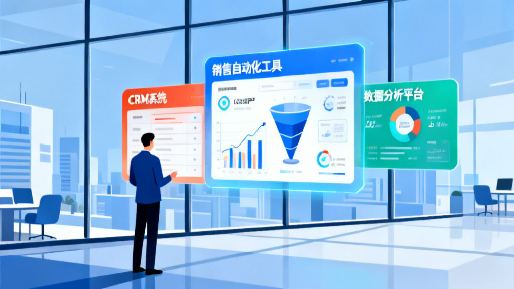 业务员管理软件有哪些类型？盘点常见的三大分类及核心功能