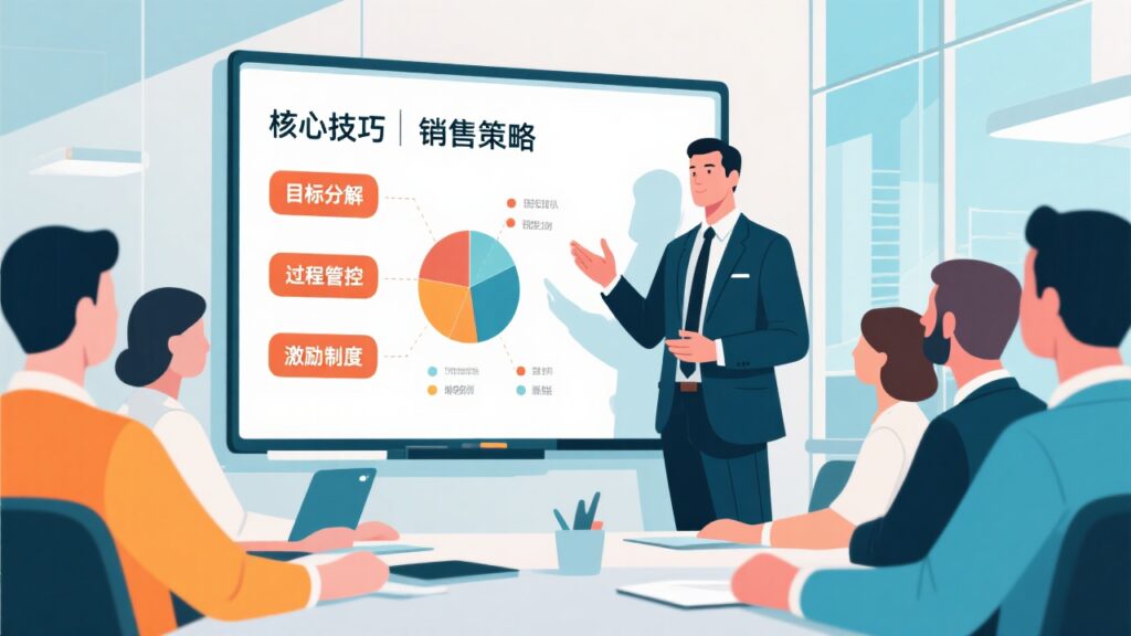 销售人员管理方法的核心技巧：3招提升团队执行力