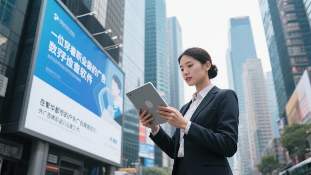 广告业务员行业外勤管理软件选型：2026 户外媒体点位巡查高效工具