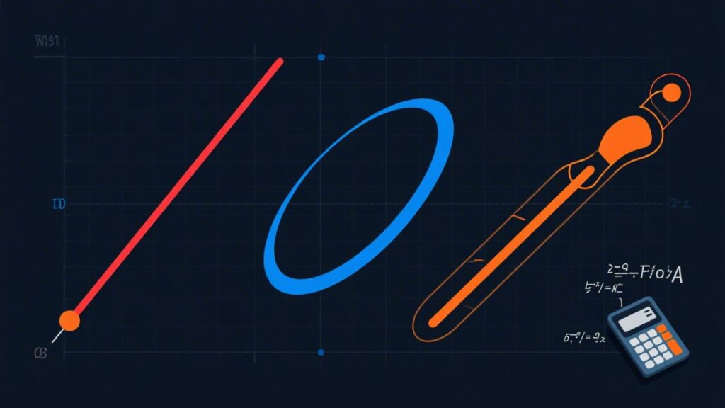 运动轨迹计算的类型有哪些？一文讲清直线、曲线和复合运动的计算差异