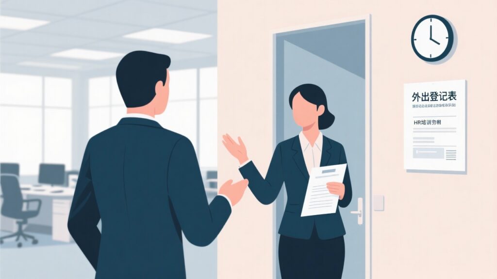 什么是员工上班期间外出制度？用最简单的话解释清楚