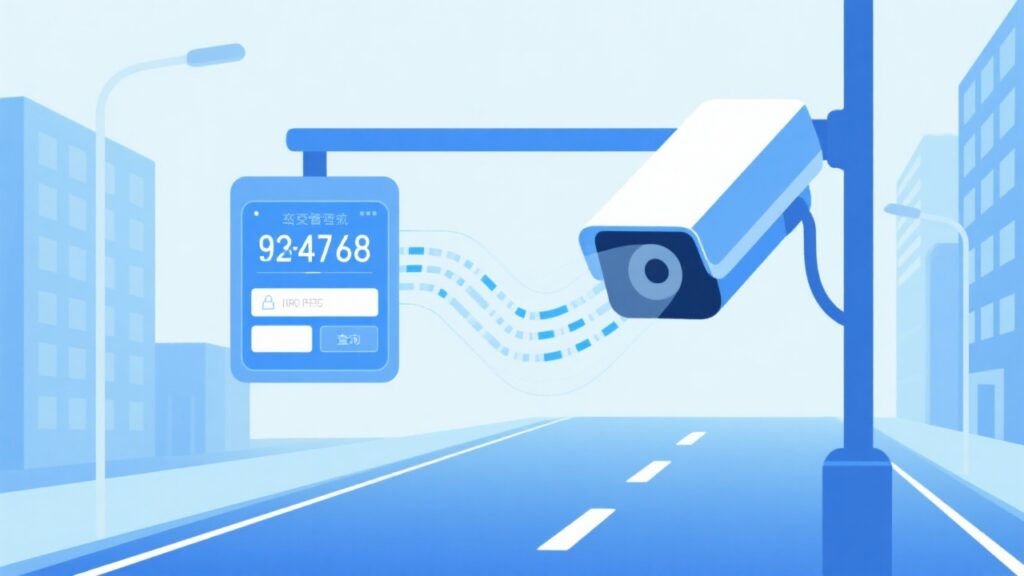 什么是车辆轨迹查询的输入车牌号机制？通俗易懂的解释