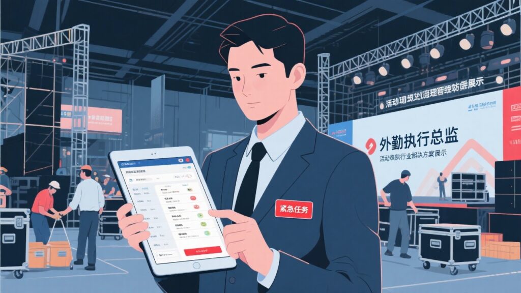 执行现场一团乱？活动执行外勤软件：物料、进度、巡场全掌控