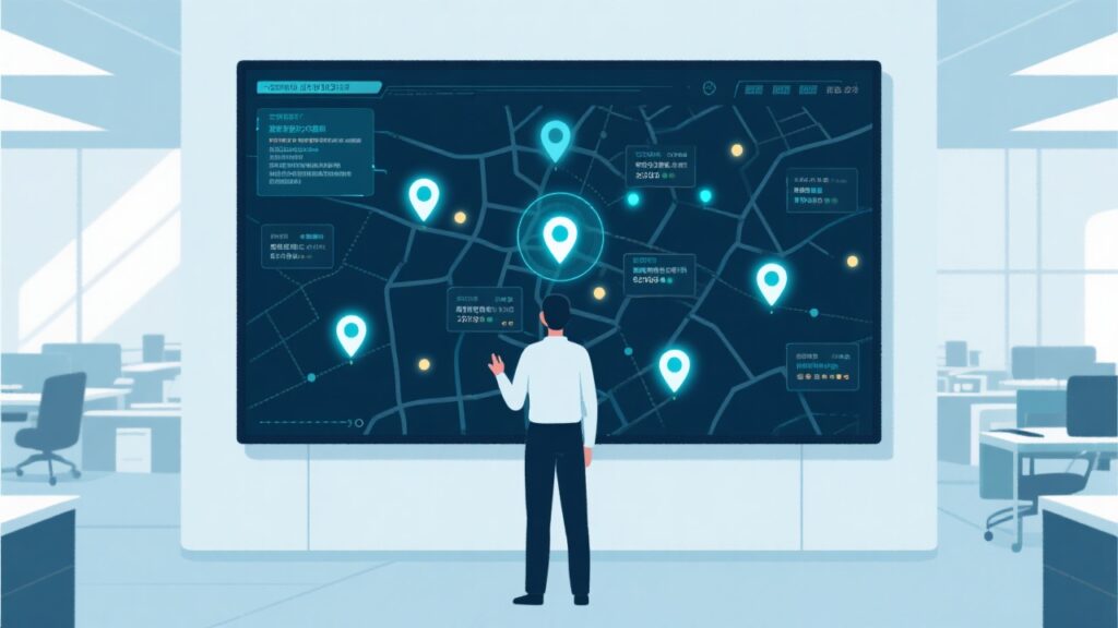 可以实时显示员工所在位置的技术有哪些？类型盘点与作用解析