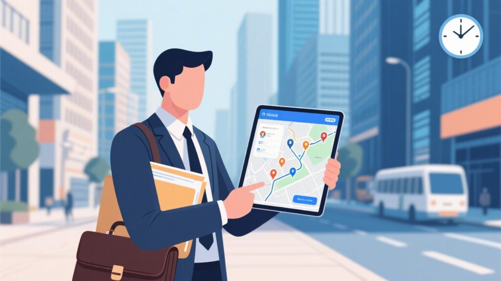 业务员如何使用拜访线路软件？步骤与方法全流程拆解