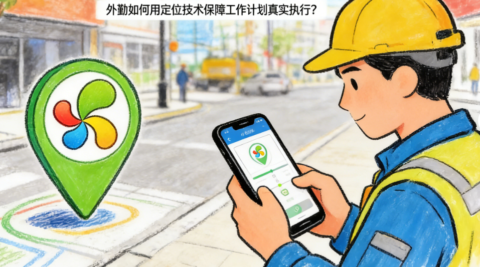外勤如何用定位技术保障工作计划真实执行？