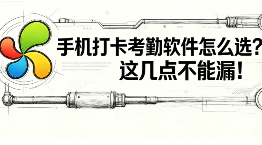 手机打卡考勤软件怎么选？这几点不能漏！