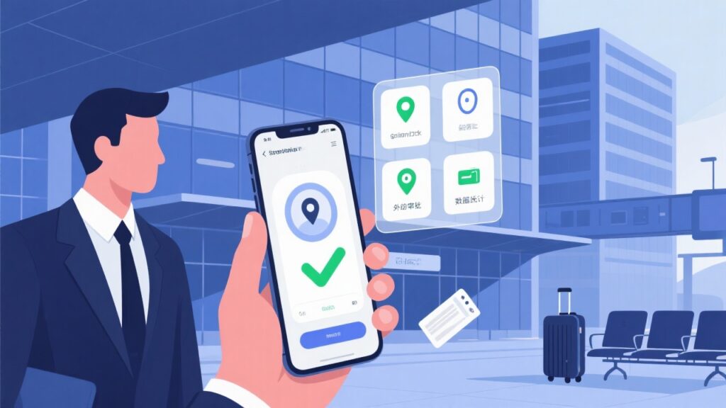 业务外出考勤打卡软件的5大核心功能盘点，一次看懂