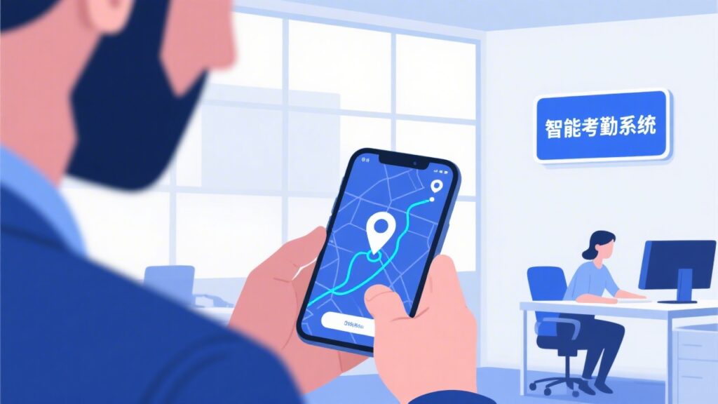 什么是签到后实时显示职工记录位置轨迹的考勤软件？