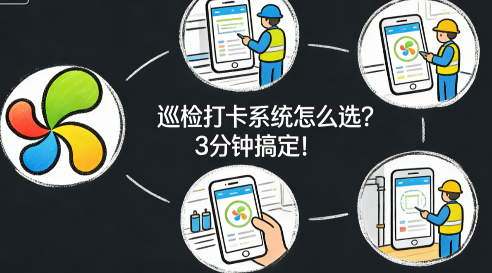 巡检打卡系统怎么选？3分钟搞定！