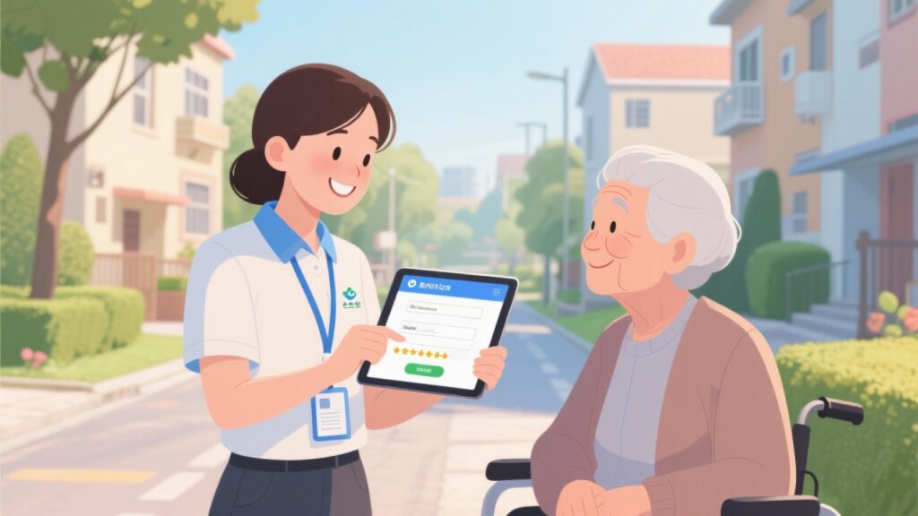 赋能社会组织：社会服务外勤管理系统，实现服务留痕与满意度评估