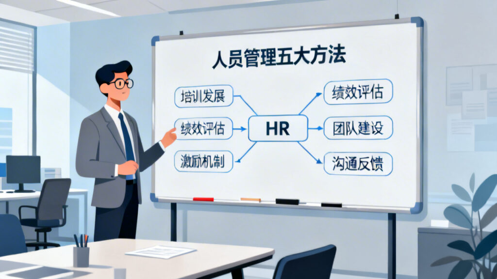 人员管理措施有哪些？盘点企业常用的5大类方法