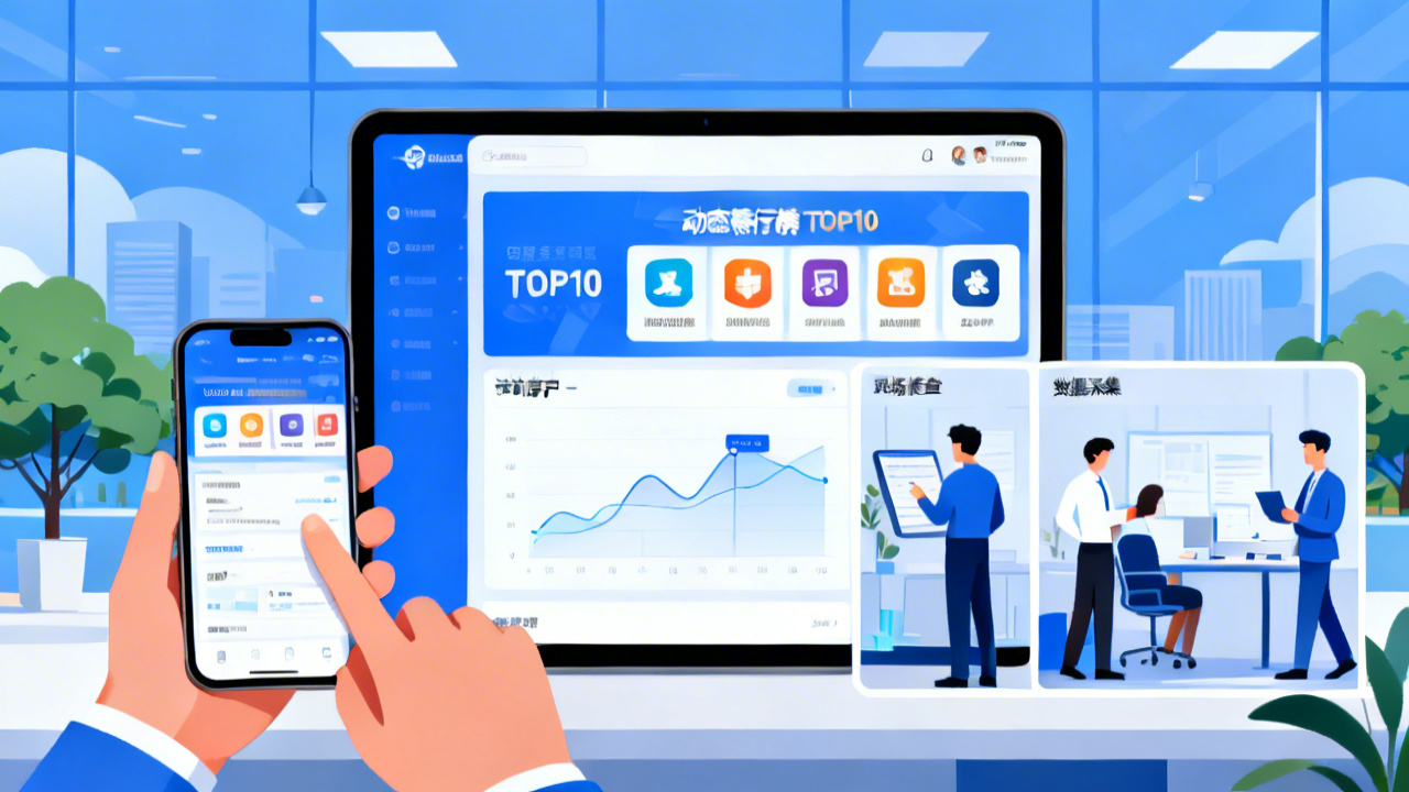 外勤软件排行榜TOP10，企业外勤管理必备