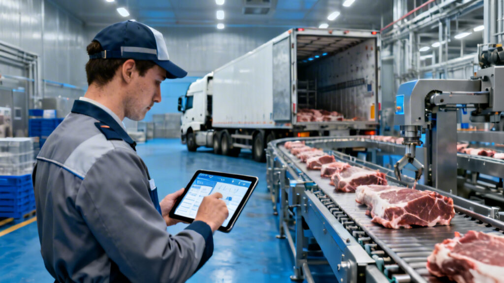 牛羊肉加工制品行业外勤管理软件哪个好用