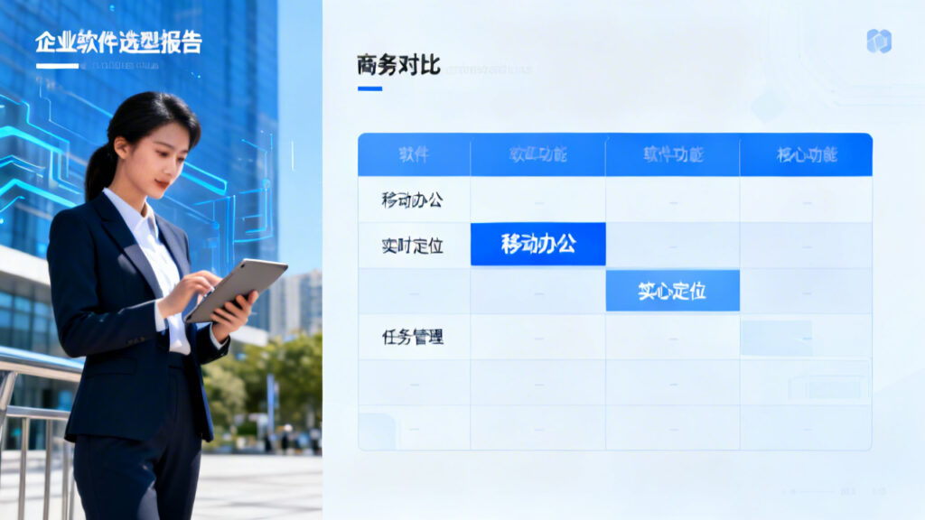 主流市场拓展行业外勤管理软件优劣对比