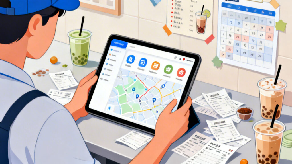 奶茶行业外勤管理软件选避坑指南