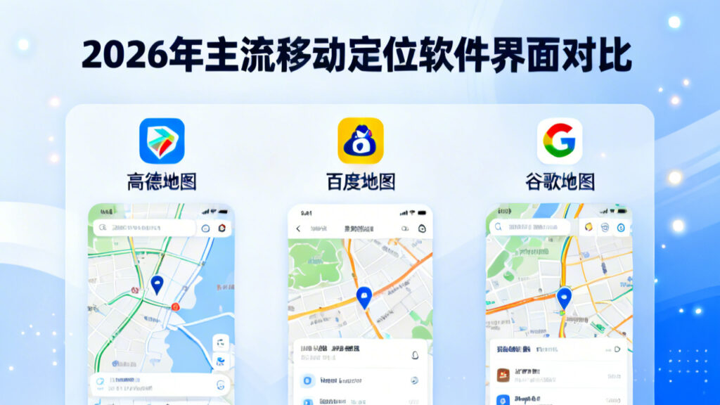 2026主流移动定位软件对比