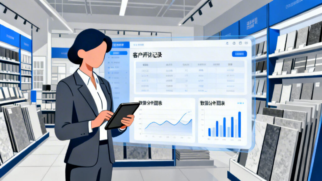 建材市场拓展行业外勤管理软件选避坑指南