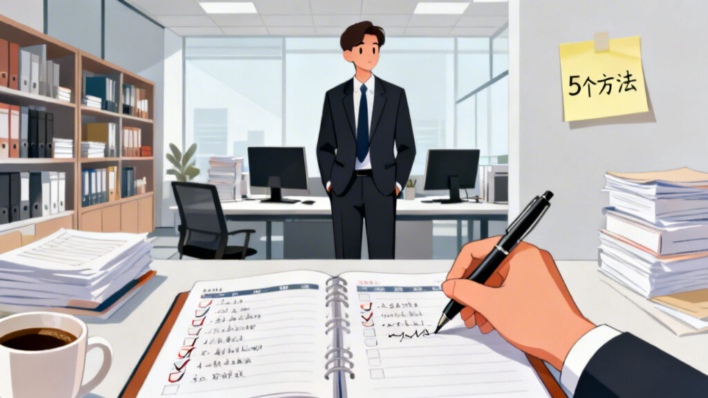 每日详细工作行程：告别混乱的5个方法