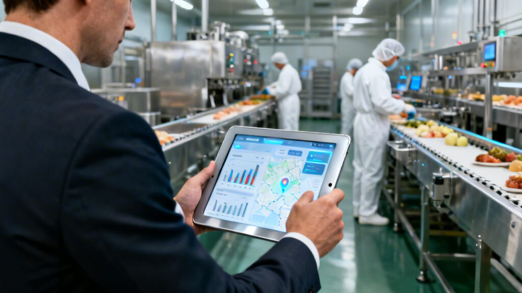 食品加工企业负责人必看外勤管理软件