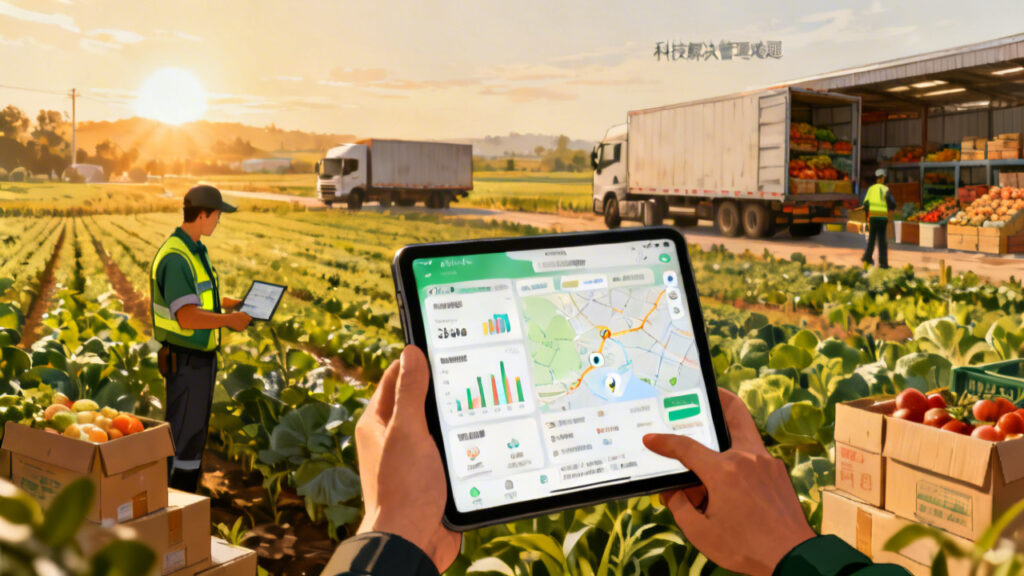 农产品销售外勤难管？软件提升执行效率