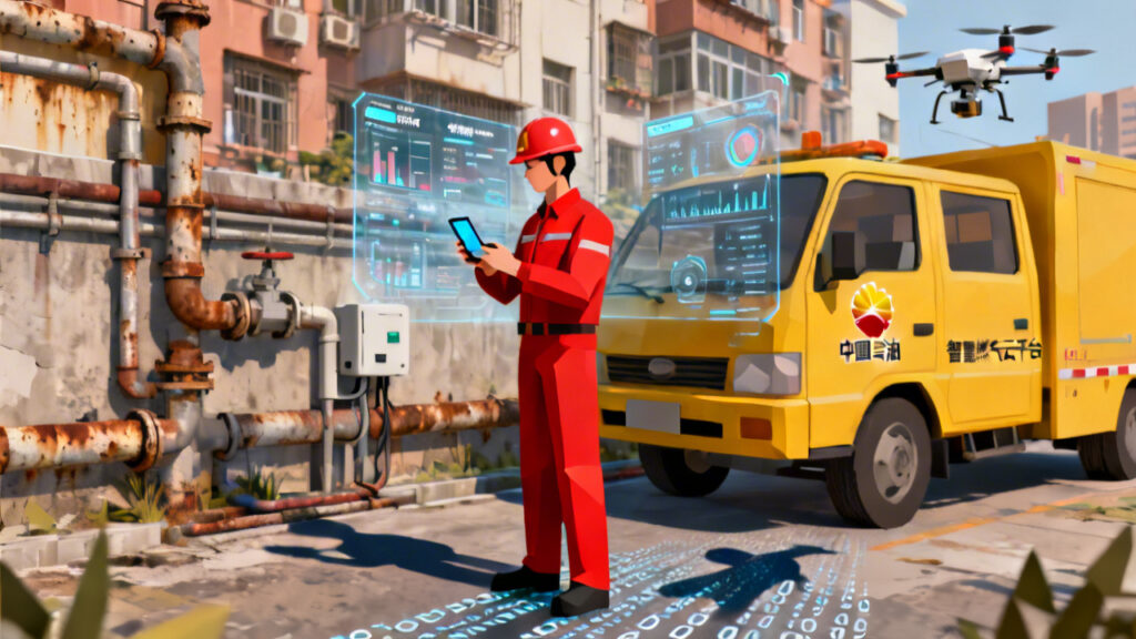 燃气服务人员外勤管理：中国石油的数字化实践