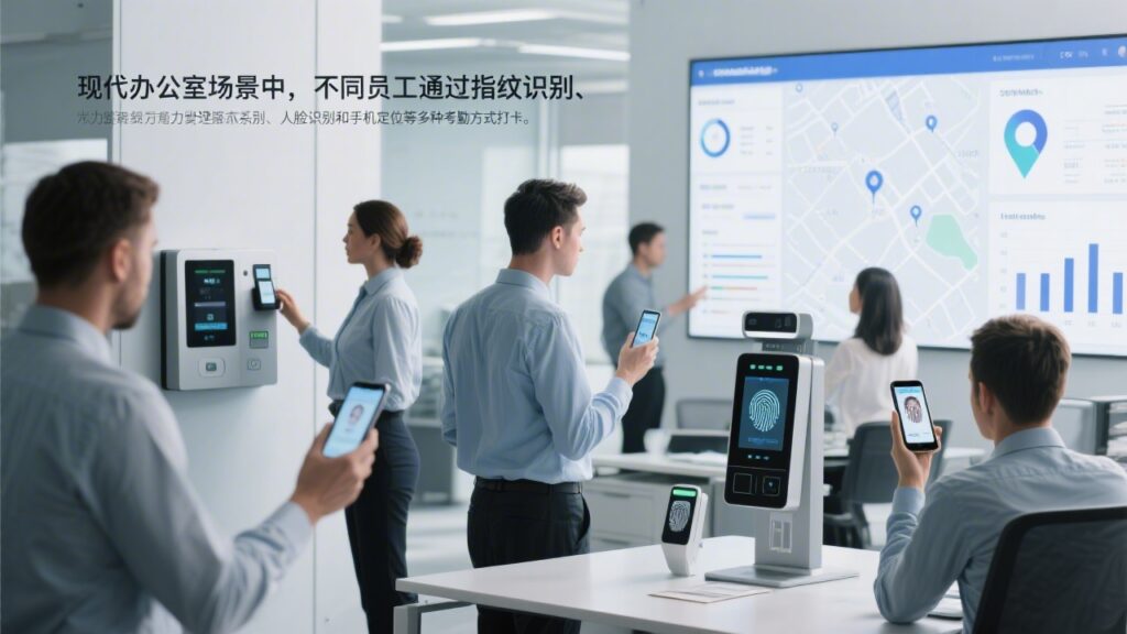 人员考勤定位有哪些类型？盘点主流技术与方式