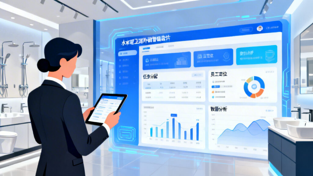 水暖卫浴行业外勤管理软件：管理者必备工具