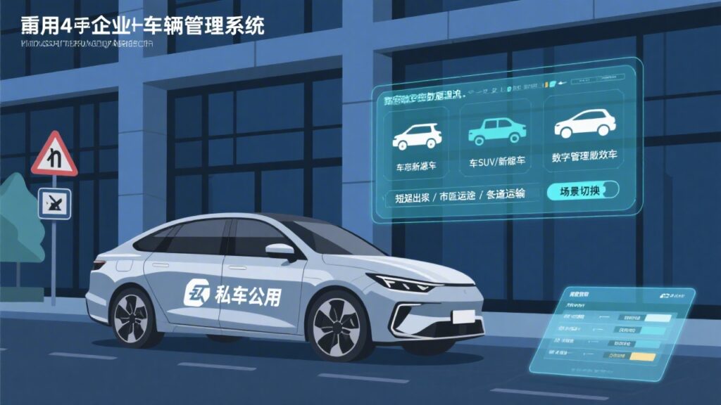私车公用管理系统的类型有哪些？不同场景下的系统差异