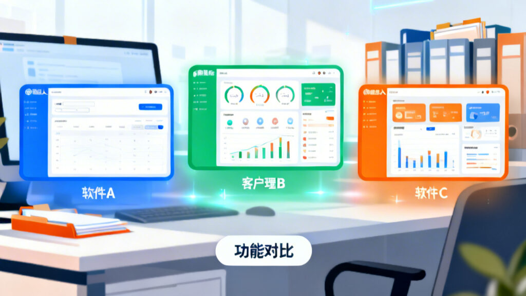 3款主流保险代理人管理软件优缺点对比