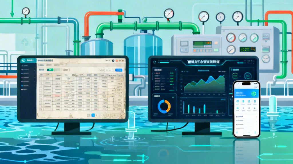 污水处理行业外勤管理软件对比：选哪个才能真正降本增效