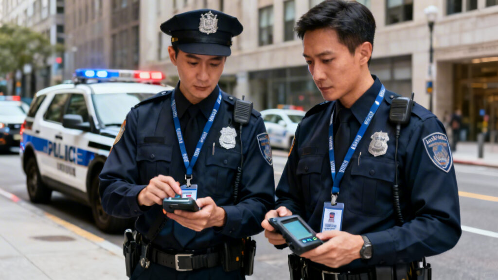 公共事务执法人员外勤考勤与任务派发