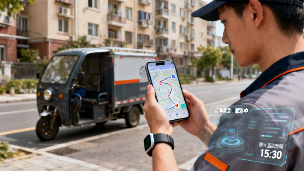 快递员定位怎么管理？快递员定位软件与配送轨迹方案