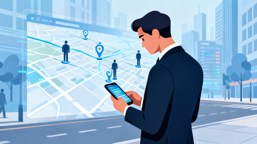 实时定位：解决外勤管理效率难题