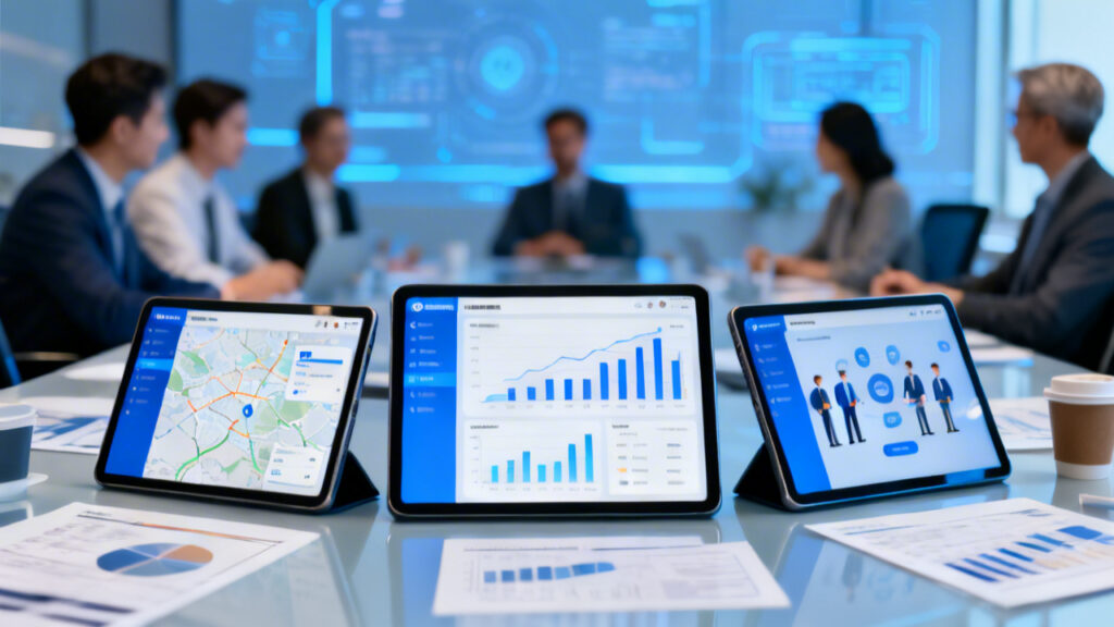 3款主流外勤管理软件对比，市场调研行业哪款更值？