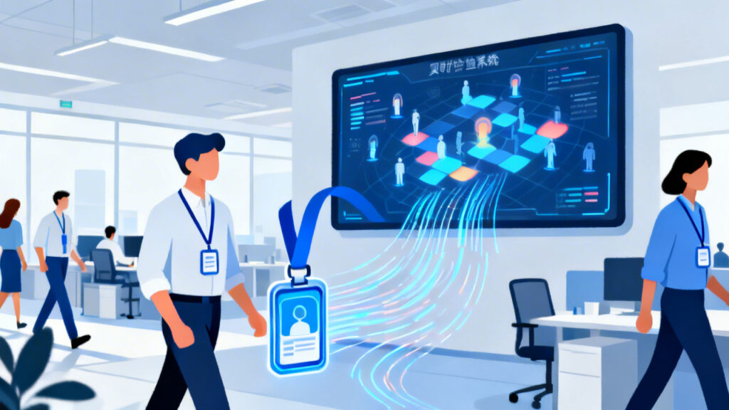 企业实施员工实时定位的组成要素有哪些？类型与作用解析