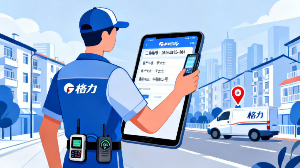 格力电器怎么管理外勤？家电企业员工定位实践案例