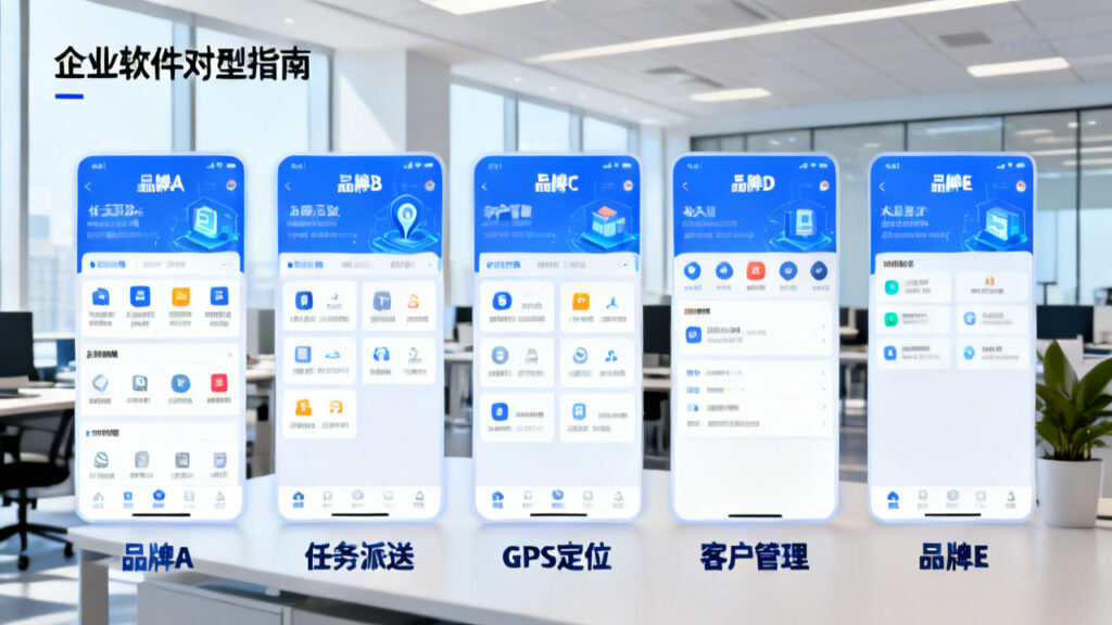 水暖卫浴行业外勤管理软件：5大主流产品对比